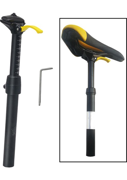 Bisiklet Ayarlanabilir Seatpost 30.9/31.6mm Koltuk Post Değiştirme 30.9mm (Yurt Dışından)