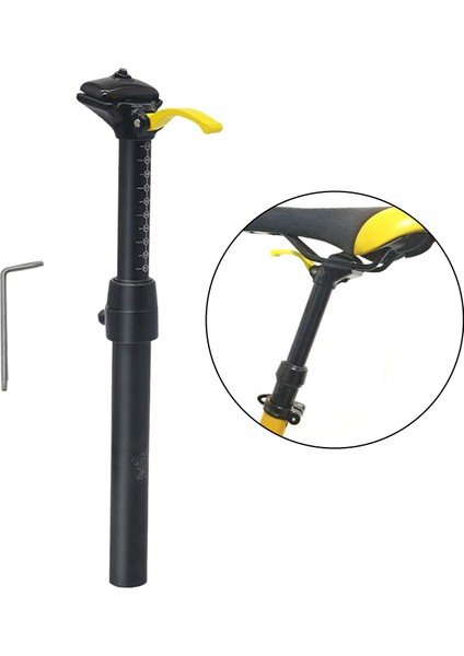 Bisiklet Ayarlanabilir Seatpost 30.9/31.6mm Koltuk Post Değiştirme 30.9mm (Yurt Dışından)