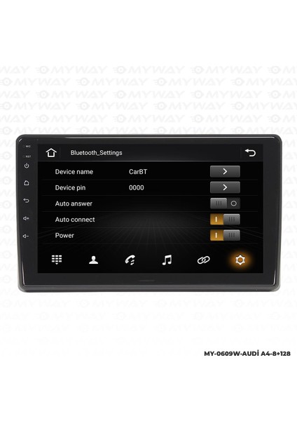 Audi A4 Android 12 Multimedya Carplay 4gb RAM+64GB HDD Navigasyon Ekran modelleri