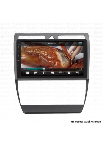 Audi A6 Android 12 Multimedya Carplay 4gb RAM+64GB HDD Navigasyon Ekran