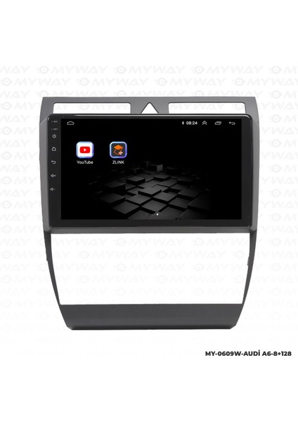 Audi A6 Android 12 Multimedya Carplay 4gb RAM+64GB HDD Navigasyon Ekran indirimleri