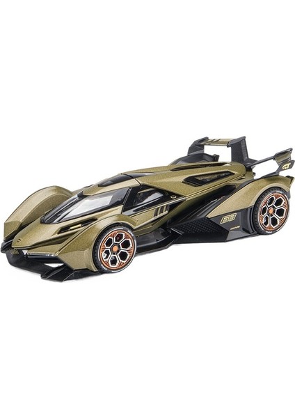 (Köpük Kutusu) Simülasyon 1:22 Lambo V12 Alaşım Spor Araba Modeli Süs Çocuk Oyuncak Canlı Öneri (Yurt Dışından)