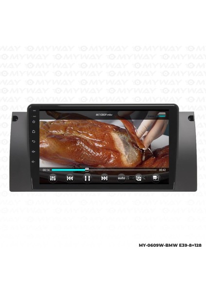 Bmw E39 Android 12 Multimedya Carplay 4gb RAM+64GB HDD Navigasyon Ekran