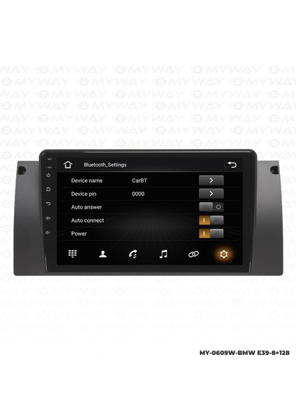 Bmw E39 Android 12 Multimedya Carplay 4gb RAM+64GB HDD Navigasyon Ekran modelleri