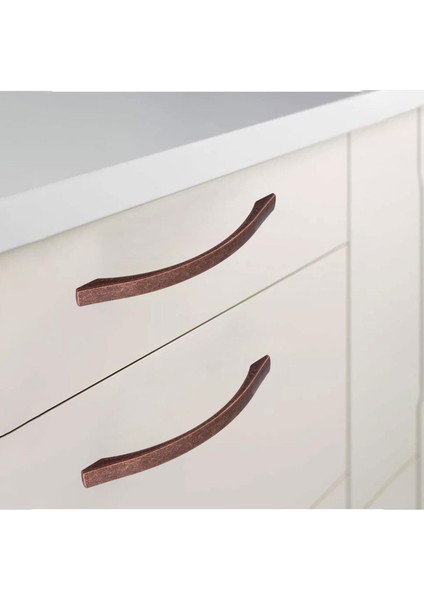 Berilay Düz Mobilya Mutfak Dolabı Çekmece Dolap Kapak Kulpu Kulbu Antik Bakır Metal Kulp modelleri