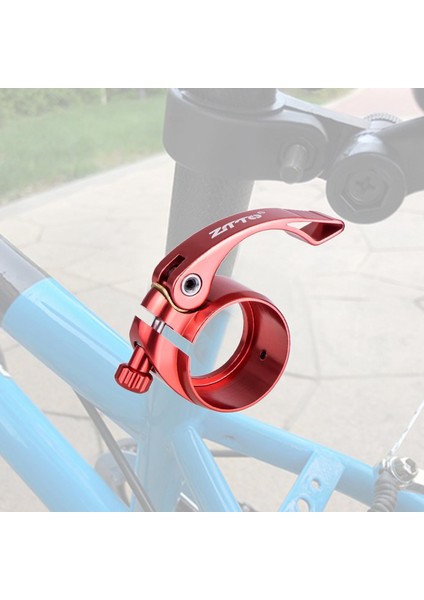 Seatpost Clamp 39.8mm Modifikasyon Kırmızı (Yurt Dışından)