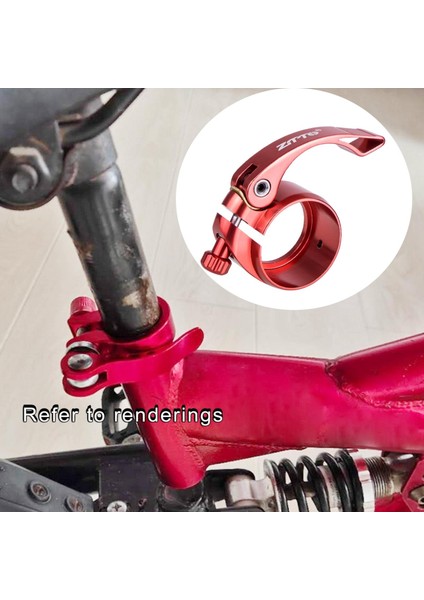 Seatpost Clamp 39.8mm Modifikasyon Kırmızı (Yurt Dışından)