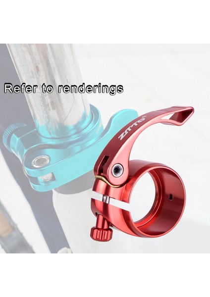 Seatpost Clamp 39.8mm Modifikasyon Kırmızı (Yurt Dışından)