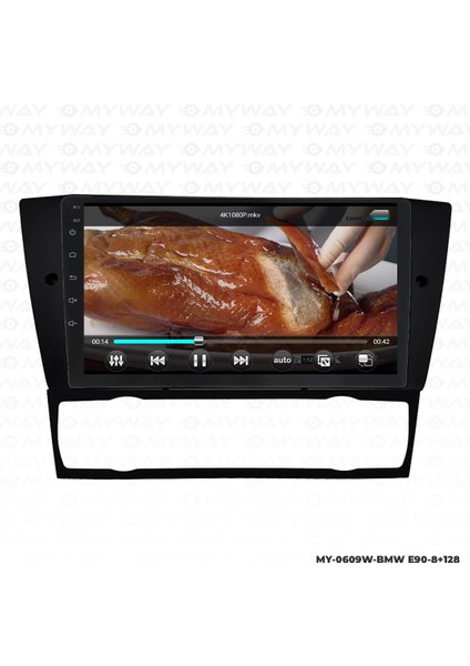Bmw E90 Android 12 Multimedya Carplay 4gb RAM+64GB HDD Dijital Navigasyon Ekran