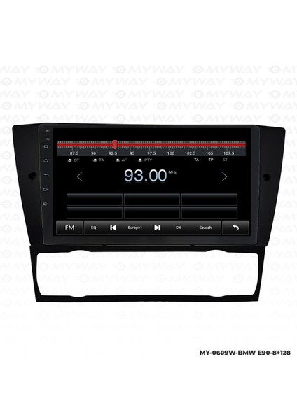 Bmw E90 Android 12 Multimedya Carplay 4gb RAM+64GB HDD Dijital Navigasyon Ekran