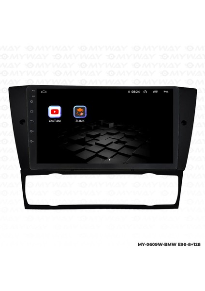 Bmw E90 Android 12 Multimedya Carplay 4gb RAM+64GB HDD Dijital Navigasyon Ekran