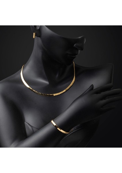 Dolunay Taşsız Suyolu Altın Düğün Seti fiyatları