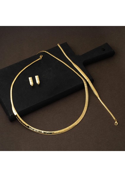 Dolunay Taşsız Suyolu Altın Düğün Seti modelleri