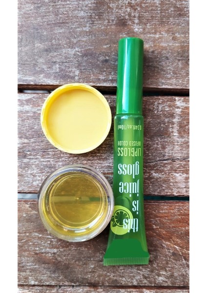 Uhs Lıp Gloss + Balm Koruyucu Parlatıcı Set ( Limon Kokulu) fiyatları