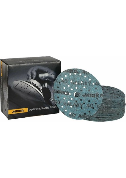 Galaxy 150MM Gripmultifit Hızlı Tozsuz P120 Zımpara 50'li Paket