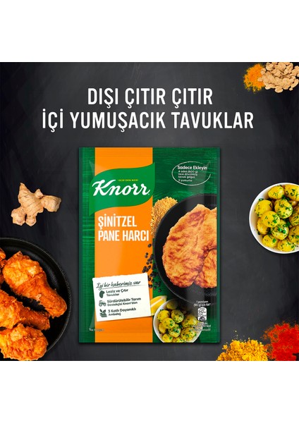 Harç Paketi Pane Harcı 90g x1 + Köfte Harcı 82g x1 + Çıtır Pane Harcı 90g x1