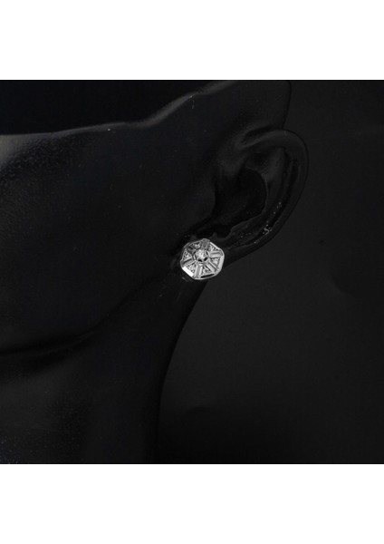 Coronet Beyaz Altın 14 Ayar Baget Küpe fiyatları