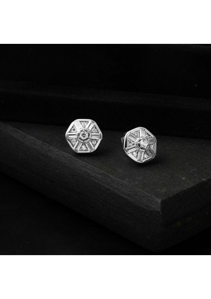 Coronet Beyaz Altın 14 Ayar Baget Küpe fırsatları