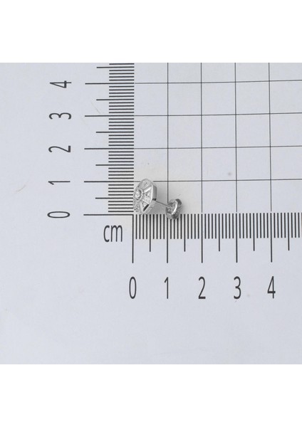 Coronet Beyaz Altın 14 Ayar Baget Küpe indirimleri