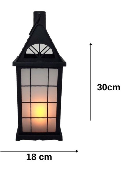 LED Kandil Mum Işığı Görünümlü Lamba
