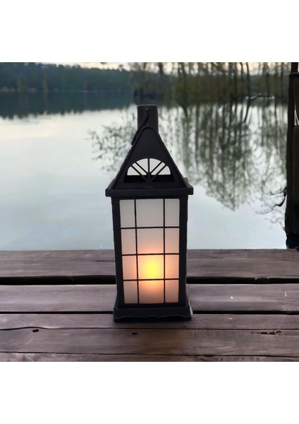 LED Kandil Mum Işığı Görünümlü Lamba
