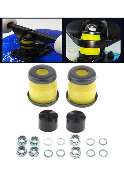 Kaykay Kamyon Burçları Kaykay Fincan Şok Sarı Sarı 11MM Emer (Yurt Dışından) fırsatları