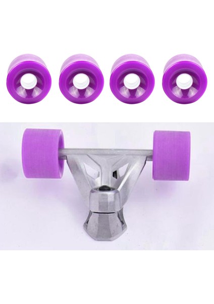 4 Pack Longboard Wheels Set Yedek 70X51MM Skate Boardış Kılıf (Yurt Dışından) fırsatları