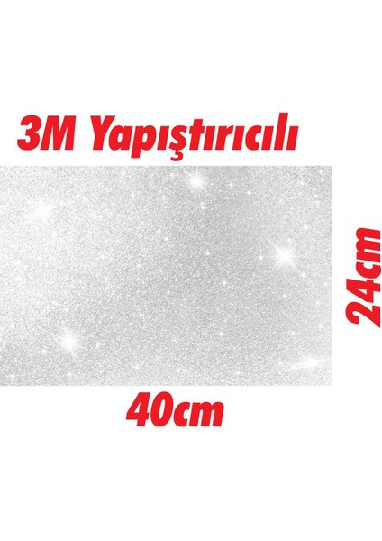 Beyaz Taşlı Kendinden Yapışkanlı Bant En:24 cm Boy:40 cm fiyatları