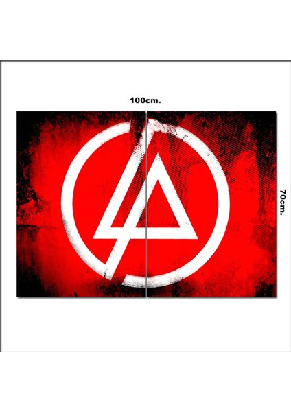 Ahşap Tablo Linkin Park Poster 70*100CM