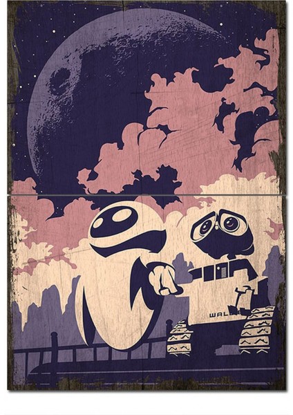 Ahşap Tablo Wall E Vol-I Dekoratif Mdf Tablo