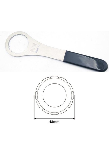Alt Braket Sökücü Çok Fonksiyonlu Alt Braket Anahtarı Dağ Bisikleti - 48MM (Yurt Dışından) fiyatları