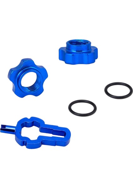 Presta Valf Somunu - Presta Adaptör Çıkma Onarımı Dönüştürücü Somun Dönüştürücü Mavi (Yurt Dışından) fiyatları
