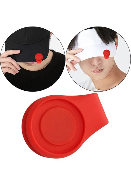 Golf Eldivenleri Için Top Markeri ile Golf Şapka Kırmızı (Yurt Dışından) modelleri