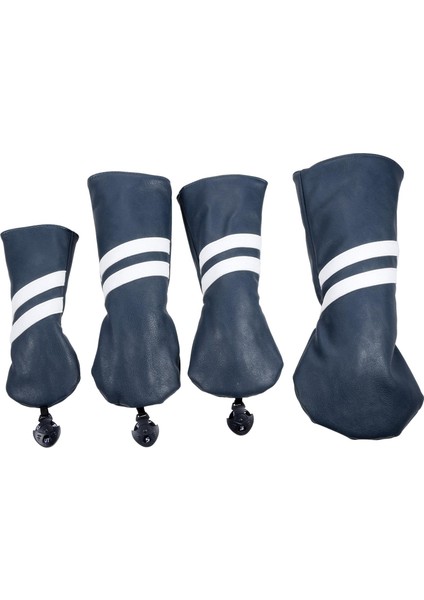 1 Set Golf Kulübü Kafa Kapağı Golf Ahşap Kapaklar Sürücü Ormanları Başlık Mavi (Yurt Dışından) fiyatları