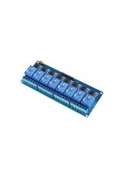 8'li 5V Röle Kartı - 8 Way 5V Relay Module