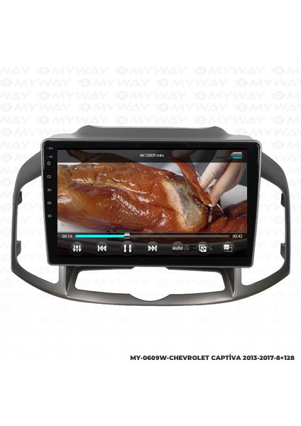 Chevrolet Captiva Android 12 Multimedya Carplay 4gb RAM+64GB HDD 2013-2017 Navigasyon Ekran