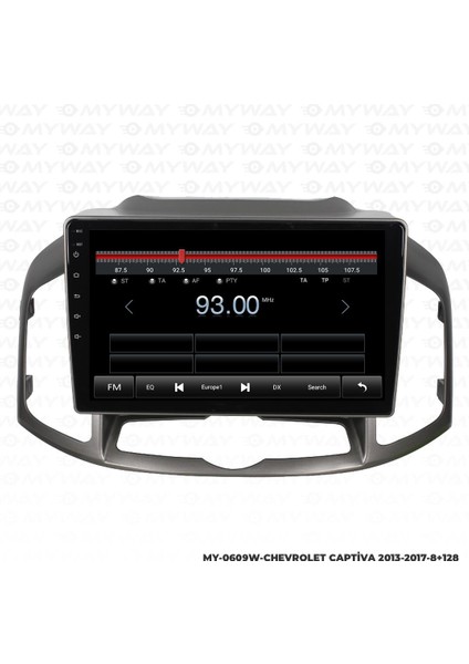 Chevrolet Captiva Android 12 Multimedya Carplay 4gb RAM+64GB HDD 2013-2017 Navigasyon Ekran fırsatları