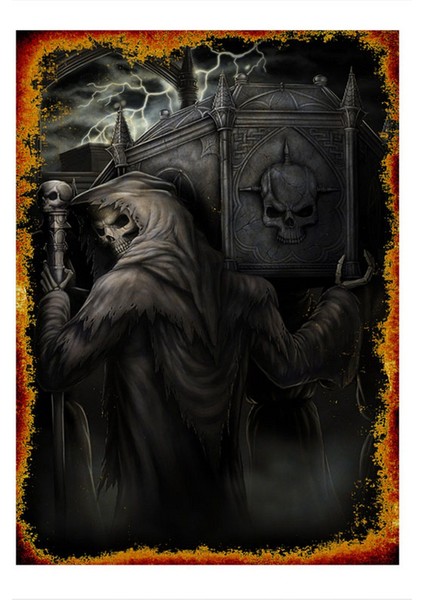 ve Tabut Dekoratif Ahşap Tablo