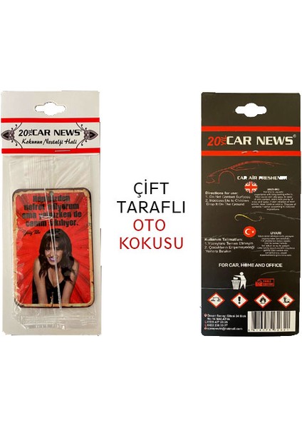 Hepinizden Nefret Ediyorum Oto Kokusu modelleri