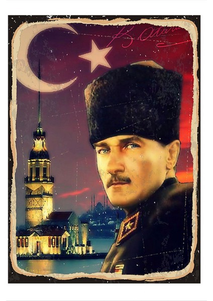 Mustafa Kemal Atatürk Mdf Tablo