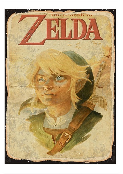 Zelda Mdf Poster