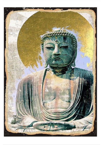 Buda Heykeli Art Mdf Tablo