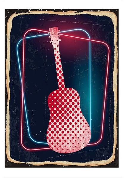 Gitar Mdf Poster
