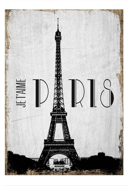 Paris Art Mdf Poster