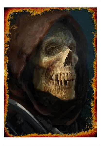 kuru Kafa Hediyelik Ahşap Tablo