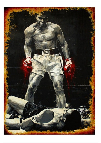 Muhammed Ali Art Mdf Poster