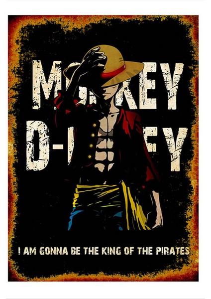 One Piece Japon Anime Mdf Poster