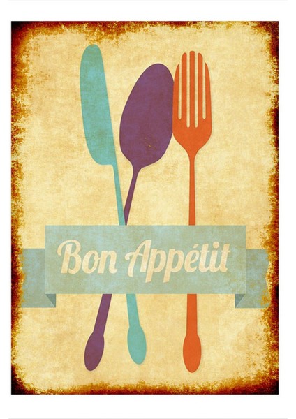 Afiyet Olsun Mutfak Için Tasarım Mdf Tablo