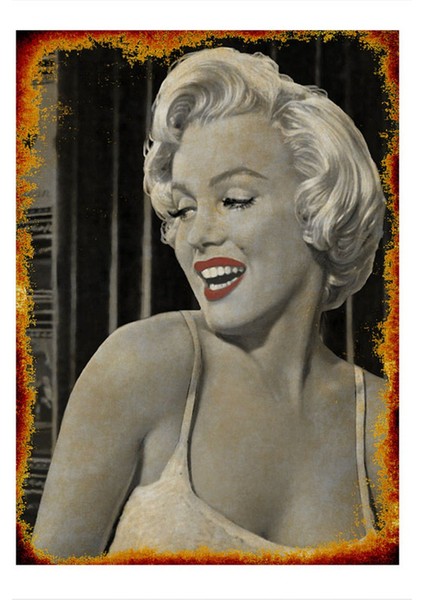 Marilyn Monroe Dekoratif Mdf Tablo