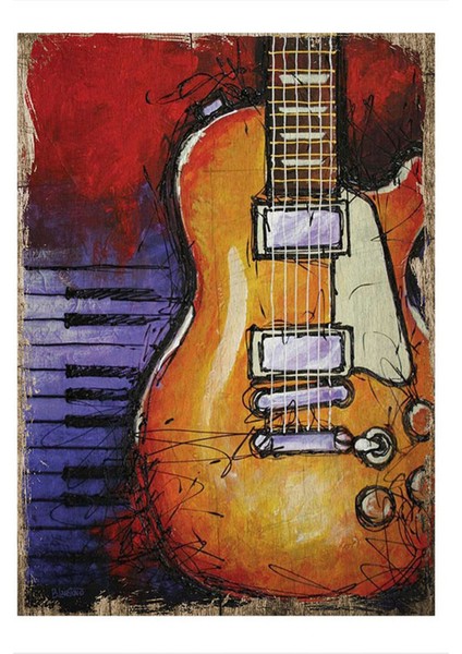 Gibson Gitar Model Mdf Tablo